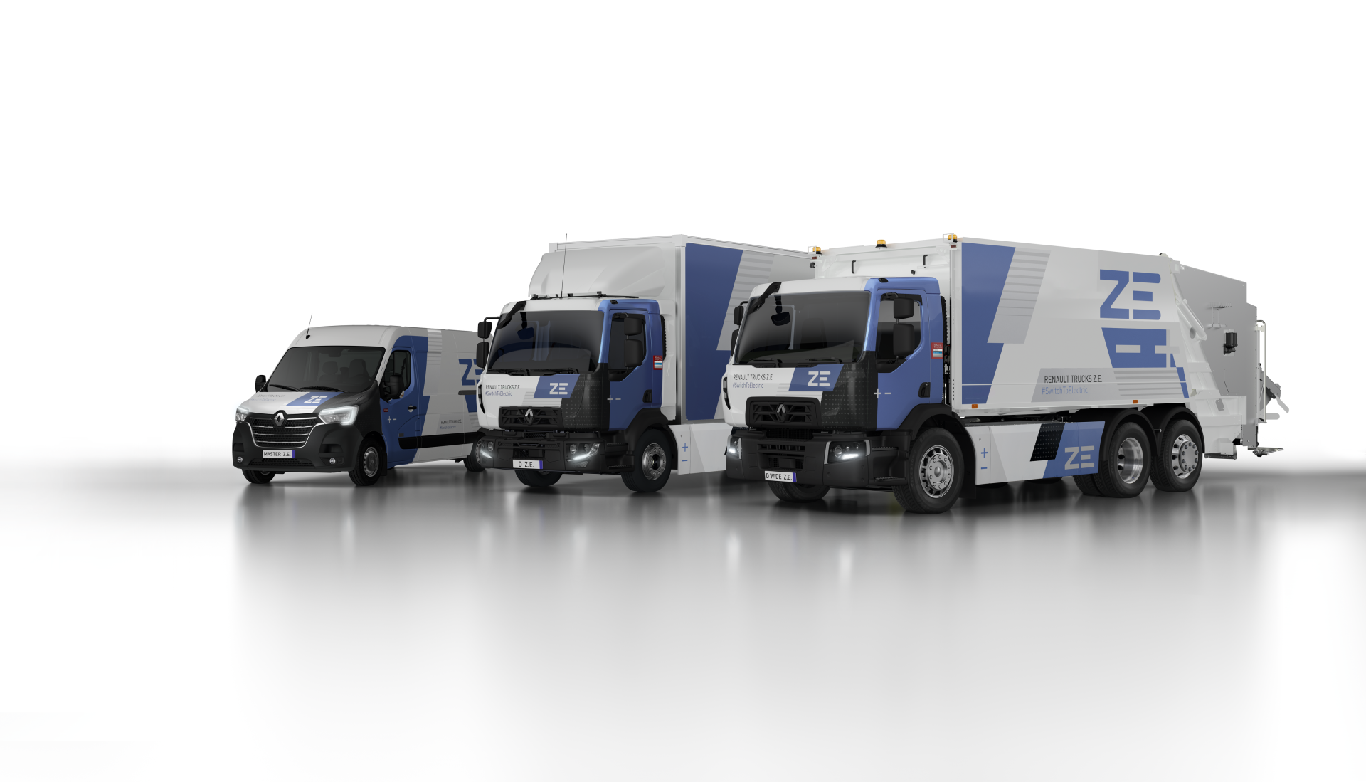 Förderung von Elektro-Lkw, die elektrische Renault Trucks Range