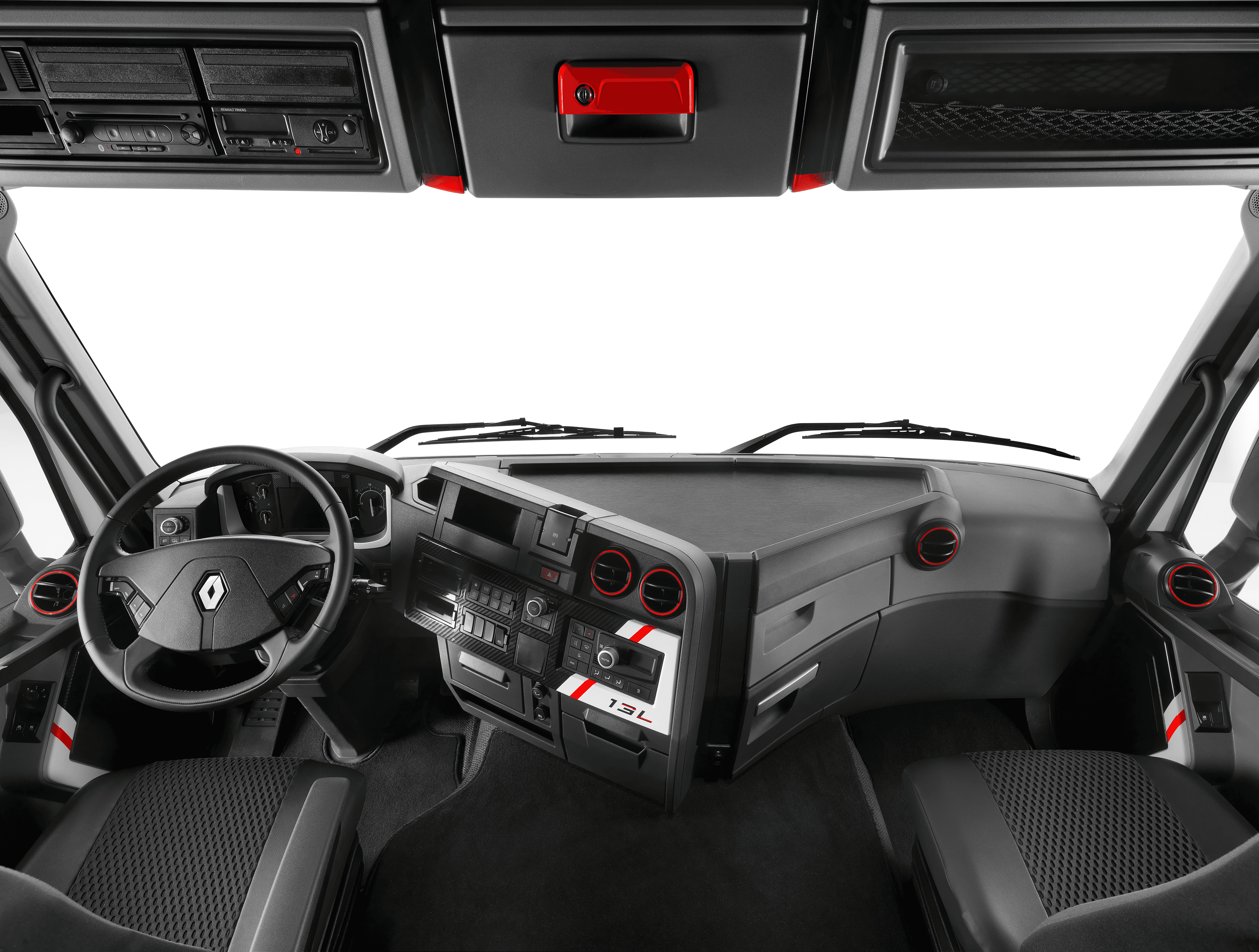 Das Interior des Renault Trucks T Robust