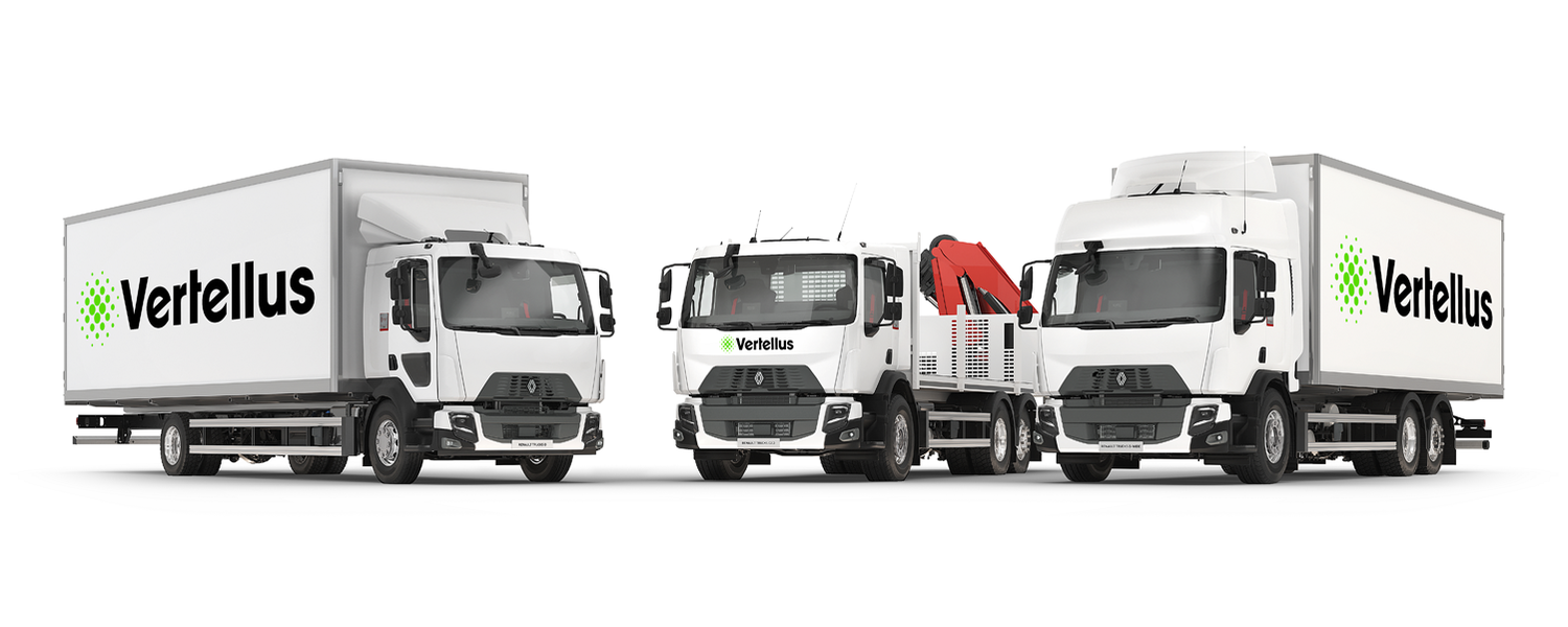 Elektro-Lkw mieten bei Vertellus
