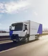 Renault Trucks E-Tech fährt auf der Straße