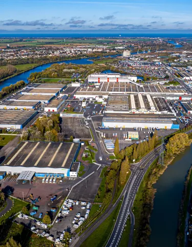 Renault Trucks Blainville-sur-Orne Drohnenaufnahme